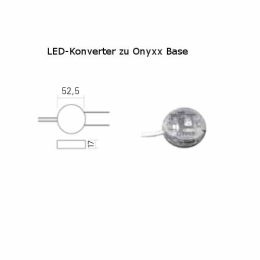 Grimmeisen Licht LED-Konverter 13W zu Onyxx Base LED-Konverter 13W bei lampenonline.de