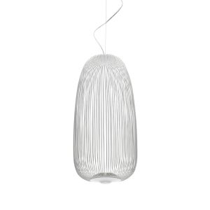 Foscarini Spokes 1 MyLight Sospensione LED-Pendelleuchte Weiß-mit LED (2700K) +++ Rückläufer +++ bei lampenonline.de