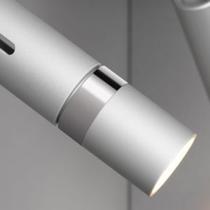 LDM KYNO SPOT UNO LED-Deckenspot Aluminium matt-Aluminium poliert/Chrom-Linse klar-mit LED (2700K) +++ Rückläufer +++ bei lampenonline.de