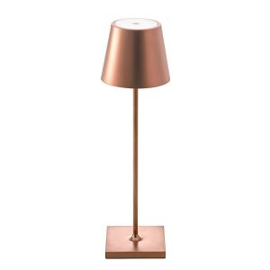 Sigor Nuindie LED-Tischleuchte mit Akku rund Bronze matt +++ Abverkauf +++ bei lampenonline.de