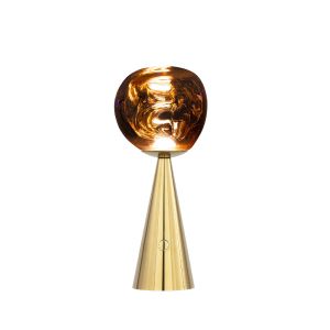 Tom Dixon Melt Portable LED-Akkuleuchte Gold +++ Rückläufer +++ bei lampenonline.de