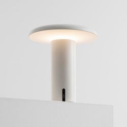 Artemide Takku LED-Tischleuchte mit Akku-Weiß