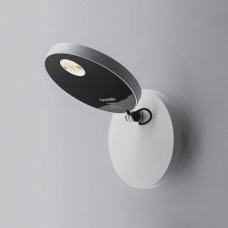 Artemide Demetra Faretto LED-Wandleuchte-Weiß; mit LED (2700K)