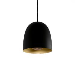 B.Lux Speers S4 LED-Pendelleuchte 4-flammig-Schwarz/Messing-Weiß-mit LED (2700K)