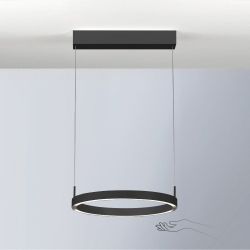 Bopp Leuchten Float LED-Pendelleuchte-Schwarz-mit LED (2000K - 5000K)