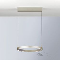 Bopp Leuchten Float LED-Pendelleuchte-Taupe-mit LED (2000K - 5000K)