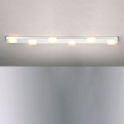 Bopp Leuchten Lamina LED-Deckenleuchte 6-flammig-Weiß-mit LED (2700K)
