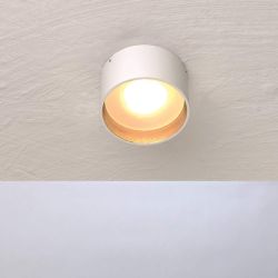 Bopp Leuchten Reflektor Ring zu Bopp One LED Wand- und Deckenleuchte gerade-Weiß/Taupe