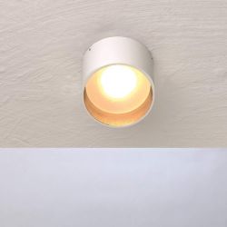 Bopp Leuchten Reflektor Ring zu Bopp One LED Wand- und Deckenleuchte schräg-Weiß/Taupe