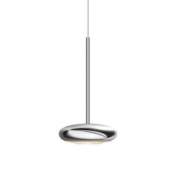 Bruck Blop Down DLR LED-Pendel-Chrom-30° Lichtaustrittswinkel-mit LED (2700K)