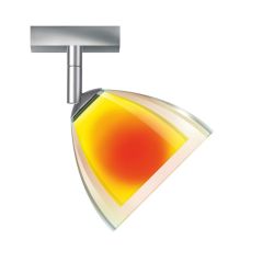 Bruck Silva Spot 110 DLR Strahler-Chrom matt-Orange-Gelb