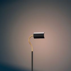 Catellani & Smith U. F Flex LED-Stehleuchte-Schwarz-mit LED (2700K)