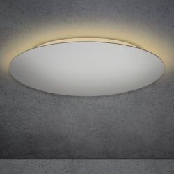 Escale Blade 95 LED-Wand- und Deckenleuchte-Silber eloxiert-mit LED (2700K)