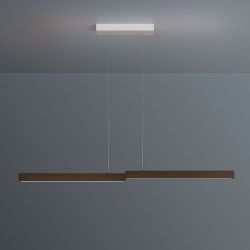 Escale Level 120 LED-Pendelleuchte-Bronze