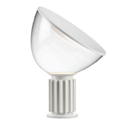 Flos Taccia LED-Tischleuchte-Weiß matt-mit LED (2700K)