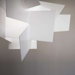 Foscarini Big Bang L LED Sospensione-Weiß