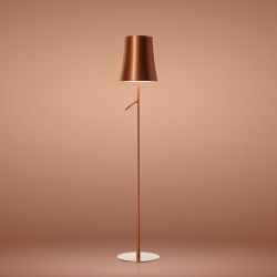 Foscarini Birdie Lettura LED-Leseleuchte-Kupfer-mit LED (2700K)