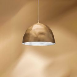 Foscarini Bump Sospensione Pendelleuchte-Gold 01