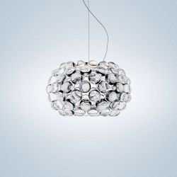 Foscarini Caboche Plus Piccola Sospensione LED-Pendelleuchte-Transparent-mit LED (2700K)