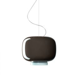 Foscarini Chouchin 3 LED Sospensione Pendelleuchte-Grau