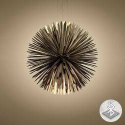 Foscarini Sun-Light of Love MyLight LED-Pendelleuchte-Gold-mit LED (2700K) 01