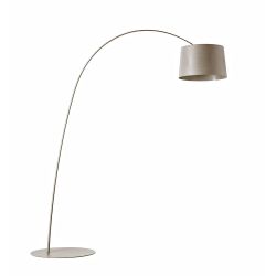 Foscarini Twiggy MyLight Tunable White Terra LED-Stehleuchte-Greige-mit Tunable White (2700K - 5000K)