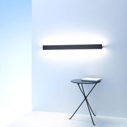 GERA Leuchten Wandleuchte mit Metallblende 900 LED-Wandleuchte-Schwarz-mit LED (2700K - 6500K)