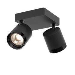 Tobias Grau Set Focus Duo LED-Deckenstrahler-Schwarz-mit LED (3500K)