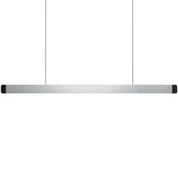 Grimmeisen Licht ONYXX LINEA PRO LED-Pendelleuchte-Schwarz-Silber matt