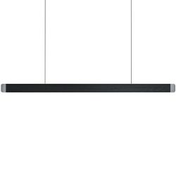 Grimmeisen Licht ONYXX LINEA PRO LED-Pendelleuchte-Silber-Schwarz matt