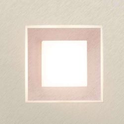 Grossmann Leuchten Karree 72-783 LED-Wand-/Deckenleuchte -Perlglanz - Kupfer; mit LED (2700K)