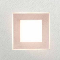 Grossmann Leuchten Karree 74-783 LED-Wand-/Deckenleuchte -Alu gebürstet - Kupfer; mit LED (2700K)