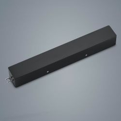 Helestra Vigo Deckengehäuse für Betriebsgeräte mit Endeinspeisung-Weiß matt