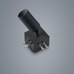 Helestra Vigo LED Strahlermodul 90°-Verbinder 4 Watt-Schwarz matt
