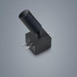Helestra Vigo LED Strahlermodul Linienverbinder 4 Watt-Schwarz matt