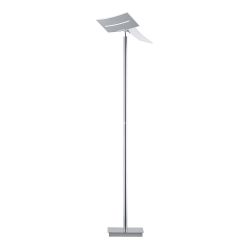 HELL Evolo 60526 LED-Deckenfluter-Nickel matt/Chrom