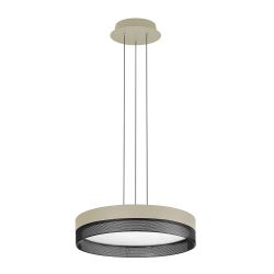 HELL Mesh 20517 LED-Pendelleuchte-Sand