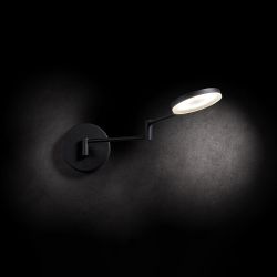 Holtkötter Plano WB LED-Wandleuchte-Schwarz-mit LED (2700K) 01