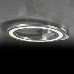 Holtkötter Orbit LED-Deckenleuchte-Aluminium matt-mit LED (2700K)