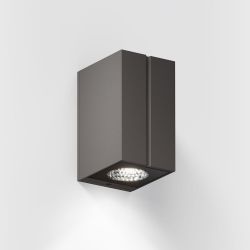 IP44 Cut One LED-Wandleuchte-Braun-mit LED (2700K)