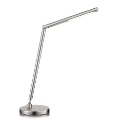 Knapstein Dina T LED-Tischleuchte-Nickel matt-mit LED (2700K)