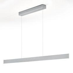 Knapstein Fara 132 LED-Pendelleuchte-Nickel matt-mit LED (2200K - 3000K)