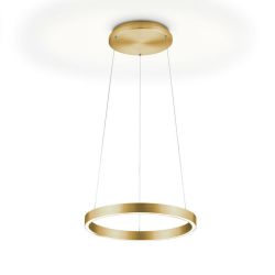 Knapstein Svea 40 LED-Pendelleuchte-Gold-mit LED (2700K)