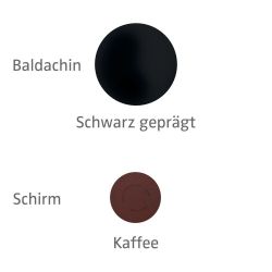 Knikerboker Papera parete LED-Wandleuchte-Schwarz-Kaffee-mit LED (2700K)