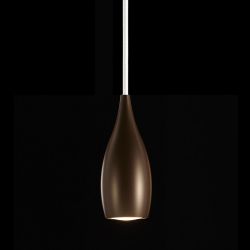 LDM DROP DUO LED-Pendelleuchte-Bronze-Weiß-mit dim2warm (2000K - 3000K)