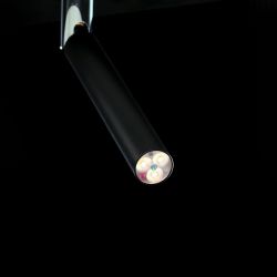 LDM ECCOLED SPOT DUO LED-Deckenstrahler-Schwarz matt-mit LED (3500K)