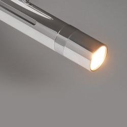 LDM KYNO SPOT DUO LED-Deckenspot-Alu poliert-Aluminium poliert/Chrom-Linse klar-mit LED (2700K)