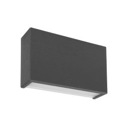 Linea Light Box_W 139 LED-Wandleuchte 2-flammig-Betonoptik-mit LED (3000K)