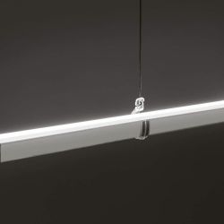 Linea Light Straight_P1 LED-Pendelleuchte-Weiß-mit LED (2700K)