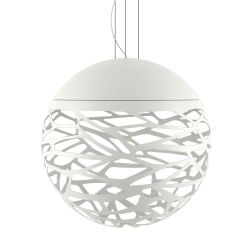 Studio Italia Design Kelly Large Sphere 80 Sospensione Pendelleuchte-Weiß matt 